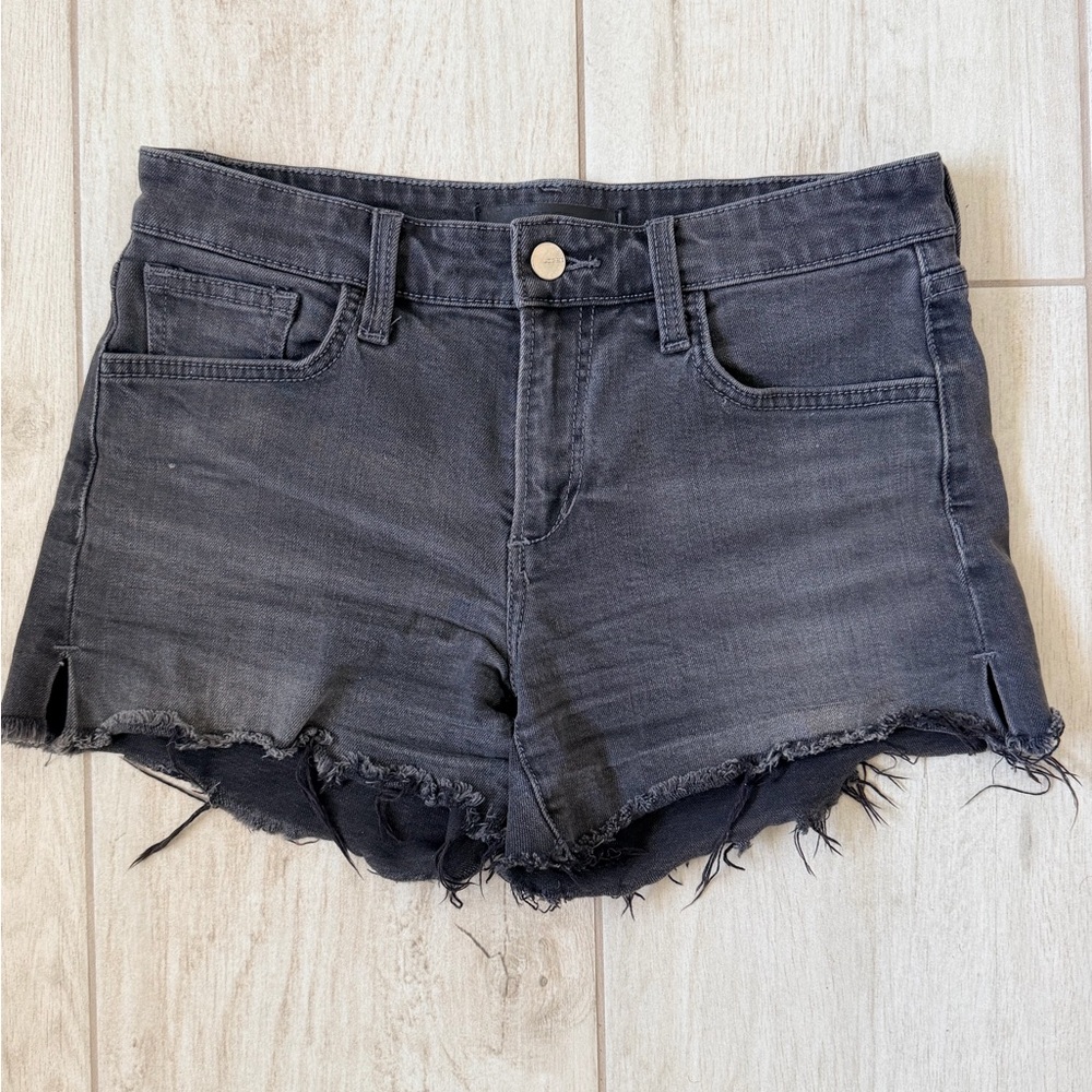 Women's Black Denim Shorts